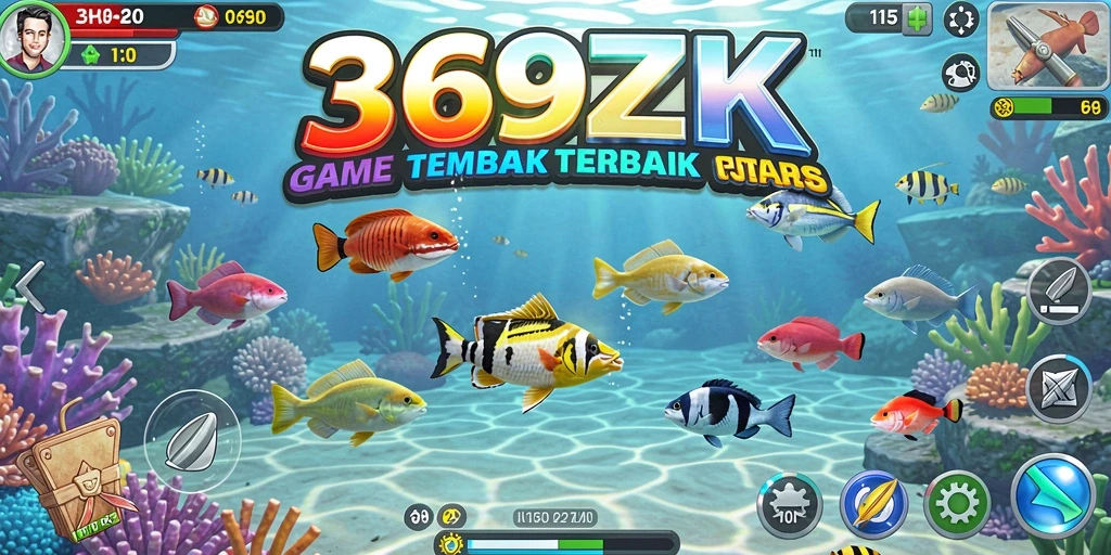 Screenshot dari gameplay seru Tembak Ikan di 369ZK.