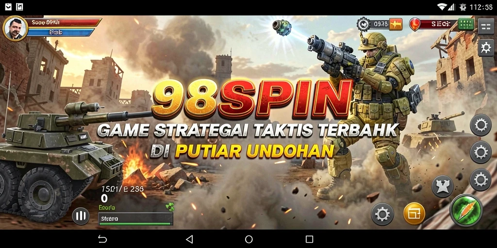 Tampilan gameplay strategis dari 98SPIN yang mendebarkan.
