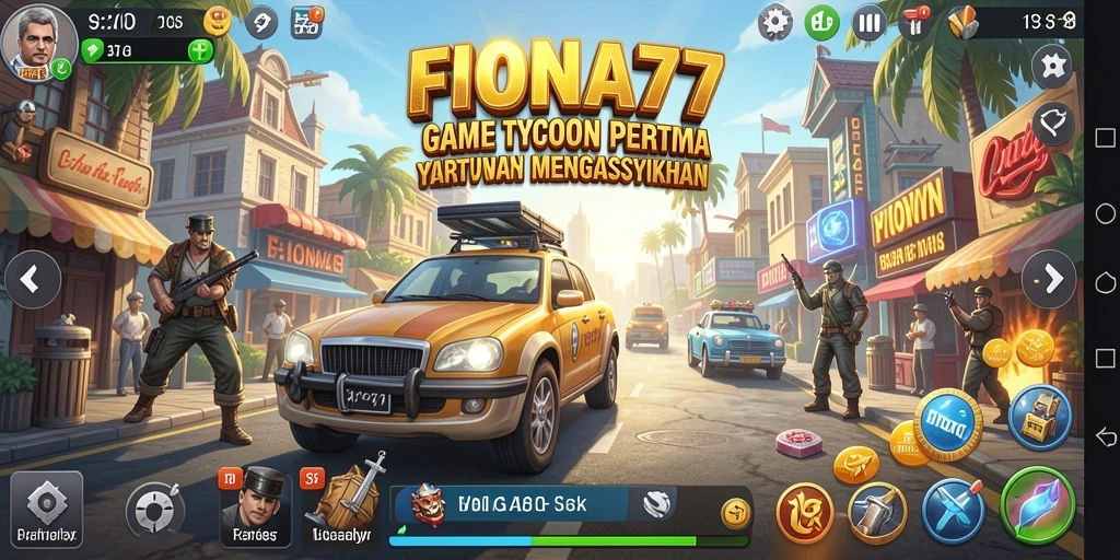 Tampilan gameplay Tycoon yang menarik dari FIONA77.