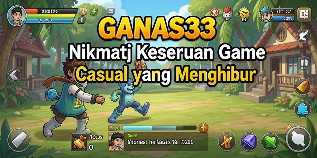 Tampilan menarik dari gameplay seru di GANAS33.