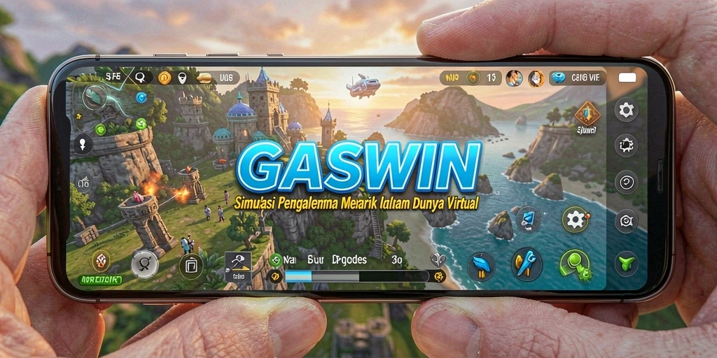Tangkapan layar yang menampilkan gameplay <strong>GASWIN</strong> dengan grafis realistis.