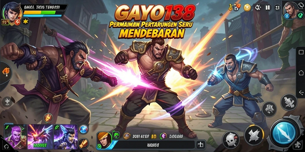 Tangkapan layar menunjukkan pertarungan mendebarkan dalam GAYO138.