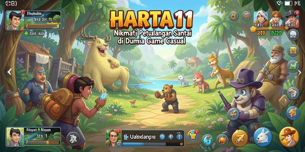 Screenshot utama HARTA11 menampilkan momen seru dari gameplay Casual yang menarik.