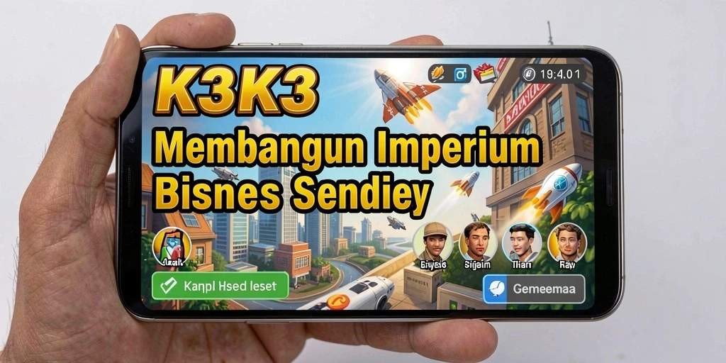 Tampilan permainan K3K3 yang menarik dan interaktif.