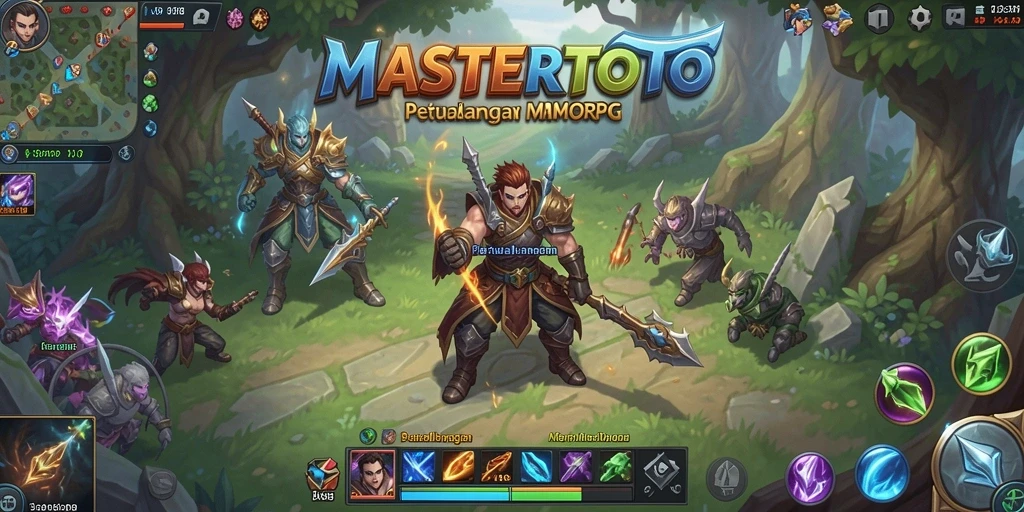 Tangkapan layar gameplay MASTERTOTO yang menampilkan pertempuran yang mendebarkan.