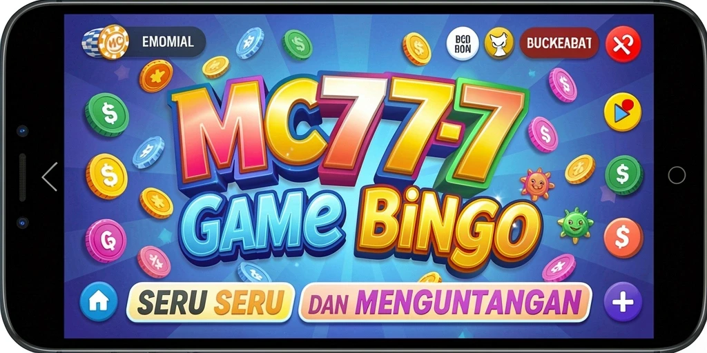 Screenshot gameplay MC777 menampilkan kegembiraan permainan bingo.
