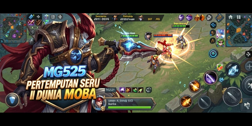 Tangkapan layar gameplay <strong>MG525</strong> yang menunjukkan aksi seru dan strategi tim.