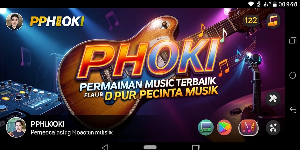 Tampilan gameplay PPHOKI yang penuh warna dan dinamis.