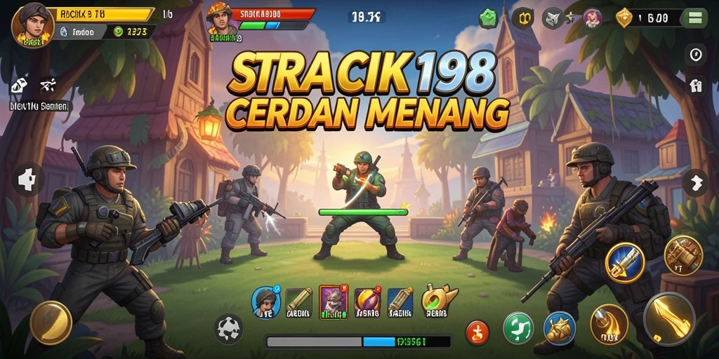 Tampilan gameplay yang seru dan strategis di RACIK198.