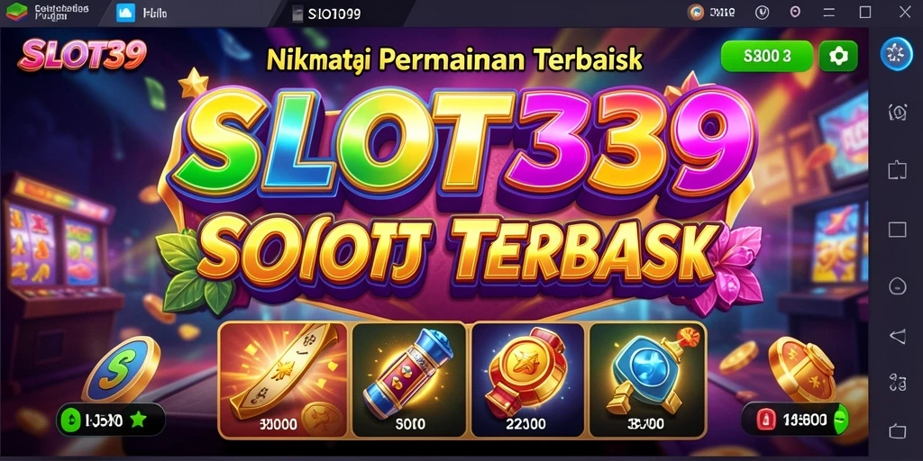 Tampilan menarik dari gameplay SLOT39 yang penuh warna.